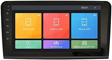Android 10 Autoradio Autós Navigációs Sztereó Multimédia Lejátszó, GPS, Rádió, 2.5 D érintőképernyő forBENZ ML W163/CLK W209/C-Class