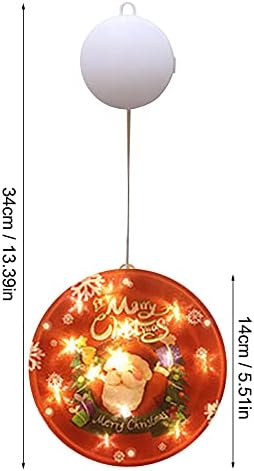 Üzlet Dekoráció String Szoba Balek Fények Fények Ablak Karácsonyi Ünnep LED Nagy Karácsonyi Fények Beltéri