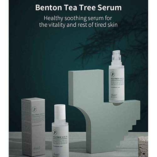 Benton Teafa Szérum & Benton Teafa Tisztító Víz Csomag, Hűsítő, Nyugtató, Hidratáló, Olaj-Víz Egyensúlyát,