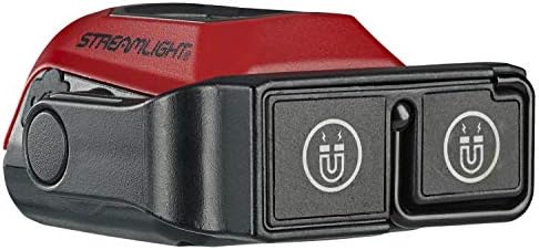 Streamlight 61510 Syclone 400-Lumen USB Újratölthető Multi-Funkciós Kompakt Munka Lámpa, Piros