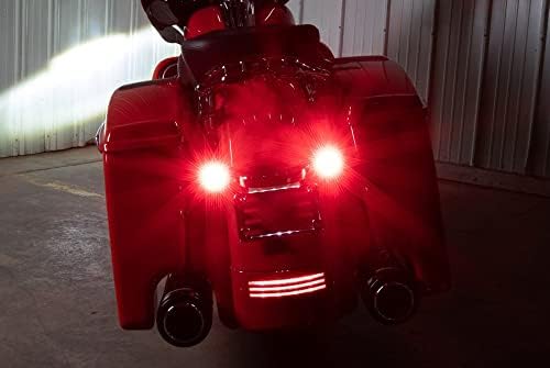 Hogworkz® LED Halomaker™ Hátsó irányjelző 1157 Alap, Vörös irányjelző/Futás/féklámpa - Kompatibilis Harley Davidson