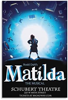 Fali Poszterek Matilda A Zenei Poszter Broadway Wall Art Festmények Vászon Fali Dekoráció lakberendezés Nappali Dekor Esztétikai