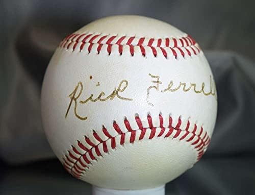 Rick Ferrell Szövetség Certed Amerikai Liga Autogramot Baseball Hiteles, Aláírt - Dedikált Baseball
