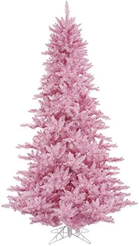 Vickerman 6.5' Rózsaszín Mesterséges Fenyő Karácsonyfa, Kivilágítatlan - Mű Fenyő Karácsonyfa - Szezonális Beltéri Lakberendezés