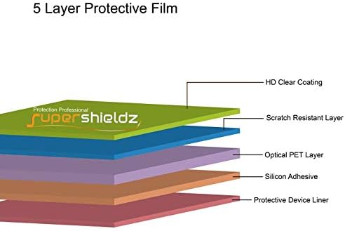 (6 darab) Supershieldz Tervezett LG K8X képernyővédő fólia, Nagy Felbontású Clear Pajzs (PET)