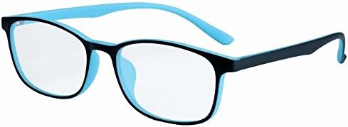 Könnyű TR90 Anti-Blu-ray Számítógép Olvasó Szemüveg +4.50 Férfi Női Kék Keret Olvasó Szemüveg