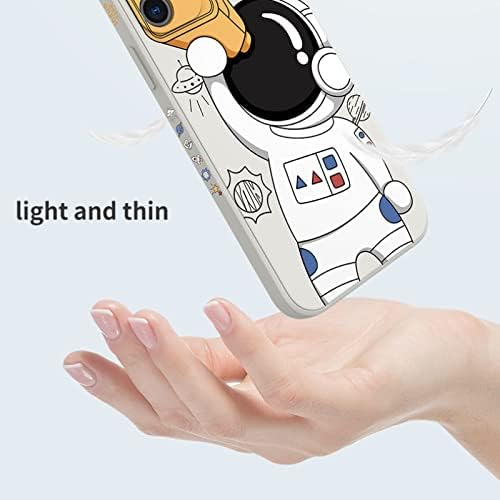 ZiEuooo Személyiség Kamera Lencséje Minta Űrhajós Esetben a Puha Bélés iPhone 13 12 11 Pro Max Mini X XS XR 7 8 Plusz Kreatív Teleszkóp Hátsó