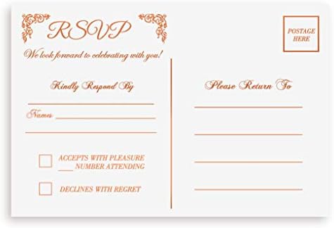 MEGHÍVÓ Képeslap Esküvőre Rose Arany Fólia 4x6, Válasz Esküvői Ünnepségek, a Válasz Kártyák Különleges Események Próba , RSVP Válasz