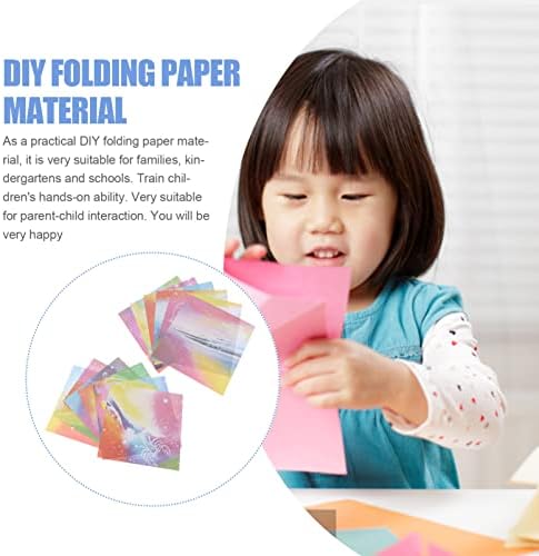 COHEALI Scrapbook Origami Papírokat 2 Csomag Origami-Origami Papír oragami Négyzetek oragami Papír Origami Papír Kétoldalas Scrapbooking