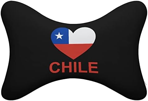 A szerelem Chile 2db Autó Párnák Lélegző Auto Fej Többi Párna Kényelmes Ülés Párna Illik Minden Jármű