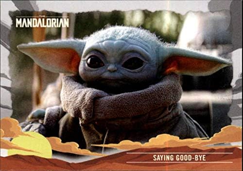 2020 Topps A mandalore-i Utazás a Gyermek 13 Mondván Búcsút, Baba Star Wars Yoda Trading Card