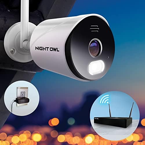 Éjszakai Bagoly 10 Csatorna-Bluetooth-Videó Haza, Biztonsági Kamera Rendszer, (3) Wi-Fi IP-4K HD Beltéri/Kültéri Reflektor Kamerái 2-utas