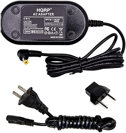 HQRP AC Adapter Tápegység Kompatibilis Panasonic VSK-0732 VSK0732 VSK0733 Csere Plusz Euro Dugó Adapter