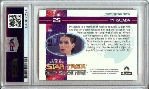 Julie Caitlyn Barna Aláírt Dedikált Kártyára Star Trek: DS9 PSA 84382224 - Dedikált NFL Labdarúgó-Kártyák