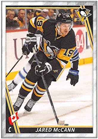 2020-21 Topps NHL Matrica 386 Jared McCann Pittsburgh Penguins Jégkorong Matrica Kártya (Mini, Vékony, Peelable Matrica)