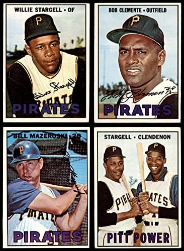 1967 Topps Pittsburgh Pirates Csapata Set Pirates (Set) VG+ Kalózok