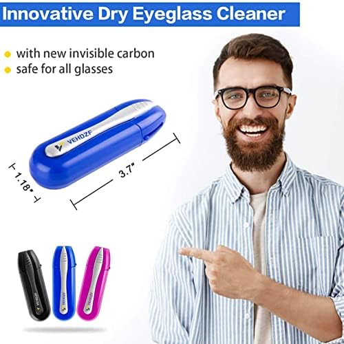 Jade 3Pcs Hordozható Szemüveg, Napszemüveg Tisztító,Mini Szén-Mikroszálas Tech Tisztító Kefe Eszközök Szemüveg Karbantartása