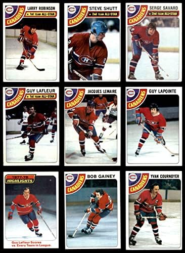 1978-79 Topps Montreal Canadiens Csapat készen áll Montreal Canadiens (Set) VG/EX+ Canadiens