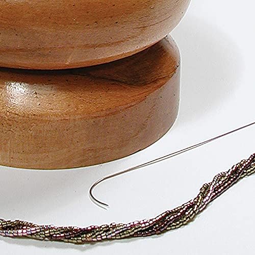 A Beadsmith Spin & String, rokkát Tű, 6 cm, 5-ös Tű egy Kártyát, Használható A Spin N String Nagy Fa Gyöngy Tárcsa, Gyorsan, Hatékonyan