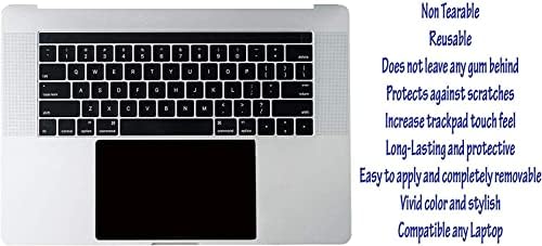 (2 Db) Ecomaholics Prémium Trackpad Védő Acer Aspire 5 15.6 inch Nélkül, Ujjlenyomat, Fekete Touch pad Fedezze Anti Karcolás