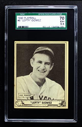 1940-ben Játszani 6 Balos Gomez New York Yankees (Baseball Kártya) CSKP CSKP 5.50 Yankees