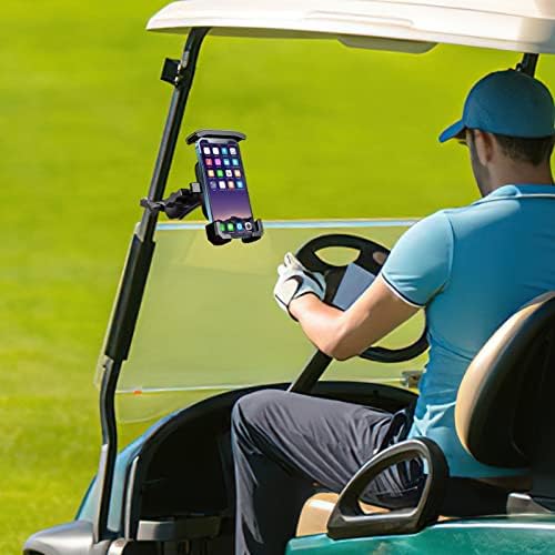 Roykaw golfkocsi Telefon tartó tartó iPhone/Galaxy/Google Pixel/Motorola - Alkalmas EZGO, Klub Autó, Yamaha, Frissítés, Gyors Release