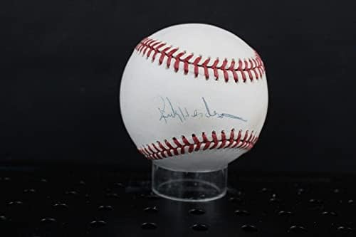 Rickey Henderson Aláírt Baseball Autogramot Auto PSA/DNS T26747 - Dedikált Baseball