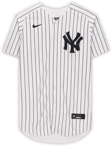 Keretes Luis Severino New York Yankees Dedikált, Fehér Nike Hiteles Jersey - Dedikált MLB Mezek