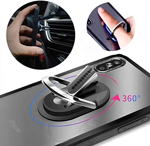 SPRINT4DEALS mobiltelefon Gyűrűt Tartó, Telefon Gyűrű Markolat Tartó, Állítható, 360° - os Elforgatás Ujj Gyűrű Állni Okostelefonok