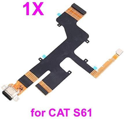PHONSUN USB Töltő Port Hangerő Gomb Flex Kábel a Caterpillar CAT S61