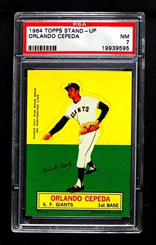 1964 Topps Orlando Cepeda San Francisco Giants (Baseball Kártya) PSA a PSA 7.00 Óriások