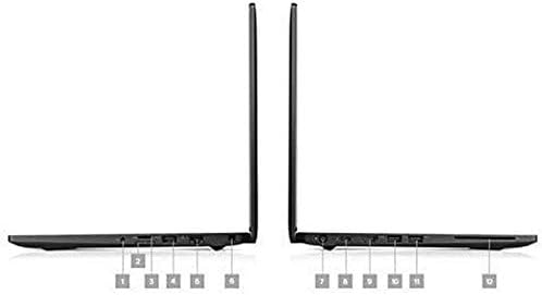 Dell Latitude 7490 Laptop, 14.0 a FHD (1920 x 1080), Intel Core 8 Gen i7-8650U, 16GB DDR4, 256 gb-os ssd Meghajtó, Windows 10 Pro (Felújított)