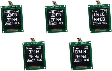 5DB OLED LCD I2C Kijelző Modul Fsuoech 1.12 Hüvelyk 96x96 Pixel IIC Soros Port NodeMCU Kijelző az Arduino ESP STM-4-pin Vezető SH1107 Fehér-Fény¡