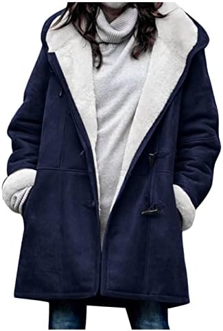 PEALGBI kapucnis felső A Nők,Alkalmi, Laza Plus Size Felső Kabát Szilárd Zip Fel Hosszú Ujjú Túlméretezett póló Kabát Zsebekkel