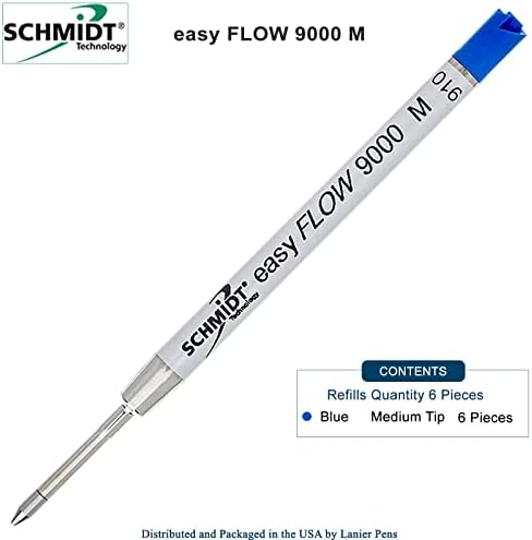 6 Pack - Schmidt easyFLOW 9000 - Fekete Tinta