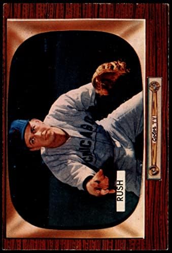 1955 Bowman Baseball 182 Bob Rush Kiváló (5, 10) által Mickeys Kártyák