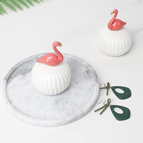 Alipis 1db Flamingo Kényes Jogosultja Táblázat Kulcs Asztali Ékszer Esküvő Kijelző Szülinapi Konténer Gyűrű Eljegyzési Esetben