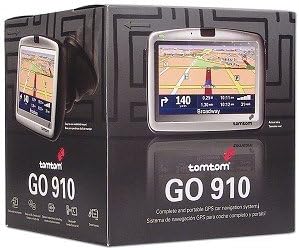 A Tomtom GO910 4.0-Hüvelyk Képátmérőjű LCD-Bluetooth Hordozható GPS/MP3