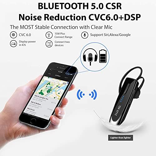 Tek Styz Fülhallgató Kompatibilis Motorola Moto Moto E (2020-ig) a Fül-Bluetooth-5.0 Vezeték nélküli Fülhallgató, IPX3 Vízálló, 24 órás,