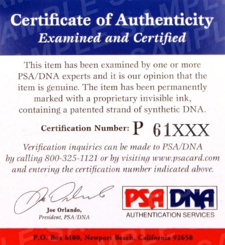 Al Barlick Dedikált 3x5 Index Kártya Bíró PSA/DNS 83706315 - MLB Vágott Aláírás