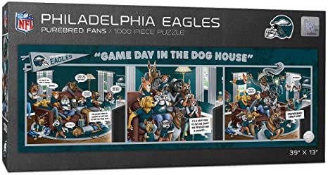 YouTheFan NFL Game Day A Dog House - 1000pc Puzzle