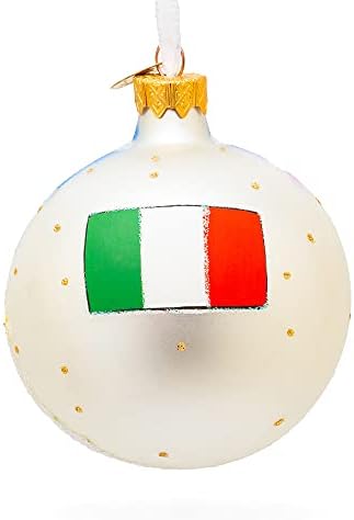 A Pisai Ferde Torony, Olaszország Üveg Labdát Karácsonyi Dísz 3.25 Cm