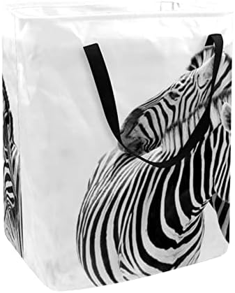 DJROW Szennyestartót Zebra Nagy Tároló Kuka Tároló Kosár Ruhát Szennyesben Játék tárolóban
