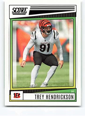 2022 Pontszám 196 Trey Hendrickson Cincinnati Bengals NFL Labdarúgó-Trading Card