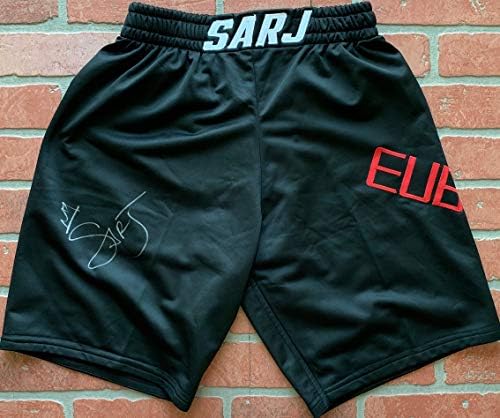 Sijara Eubanks dedikált, aláírt trunks UFC Sarj PSA COA