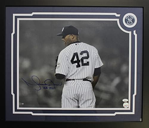 Mariano Rivera Aláírt New York Yankees Keretes 16x20 Fotó SZÖVETSÉG 38843 - Dedikált MLB Fotók