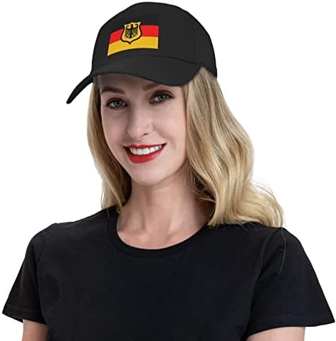Német Zászlót A német Sas Felnőtt Baseball Sapka Női Sofőr Caps Állítható Férfi Golf Sapka