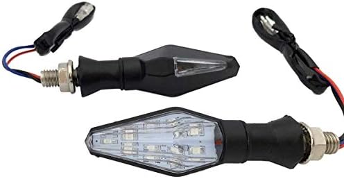 MotorToGo Fekete Szekvenciális Lámpa irányjelző Lámpák LED-es irányjelző Index Mutatók Kompatibilis a BMW R1200RT-P