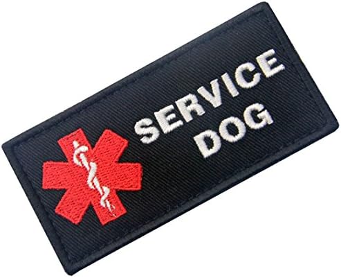 Szolgálati Kutya ACU EMS Orvos, Mentős Csillag mentőmellények/Kihasználja Jelvény Hímzett Rögzítő Horog & Hurok Javítás
