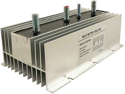 DB Elektromos BSL0012 Multi 2 Akkumulátor Leválasztó 140 Amp A Gerjesztő Kompatibilis/Csere EMS, Tengeri, Sztereó